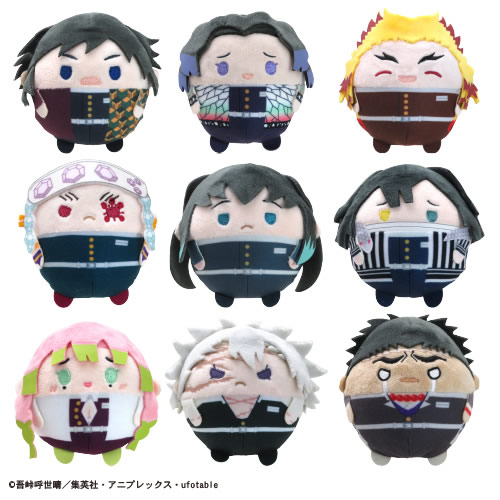 童磨　ふわコロりん 全サイズ　M G S 株式会社マックスリミテッド キャラクターグッズ製造企画